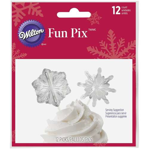 Snowflake Cupcake Pixs